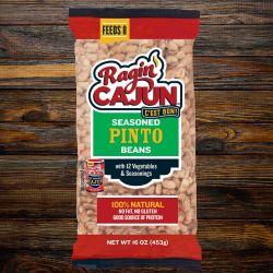 Ragin' Cajun Seasoned Pinto Beans, 16oz